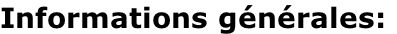 Informations générales: